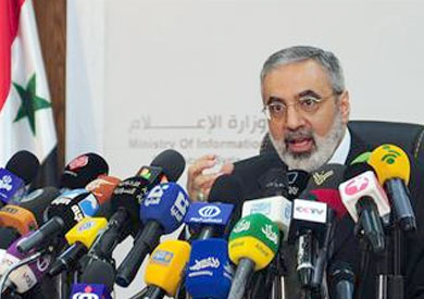 وزير الإعلام السوري عمران الزعبي